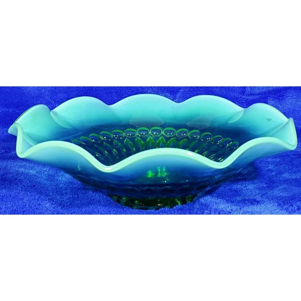 Vintage Collectible Mosser Opalescent Dish
